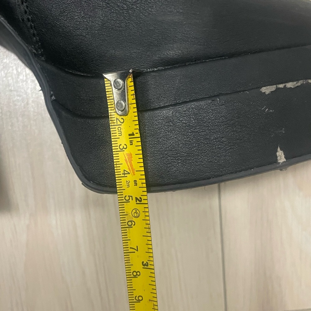 Black Knee-High Chunky Platform Boots - US 10 - Picture 5 of 10